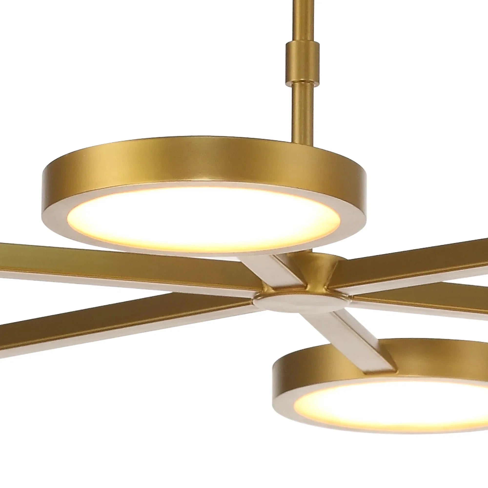 52" Gloriana Golden Luxury Chandelier