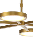 52" Gloriana Golden Luxury Chandelier