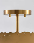 16" Irma 3-Light Semi-Flush Mount Ceiling Light