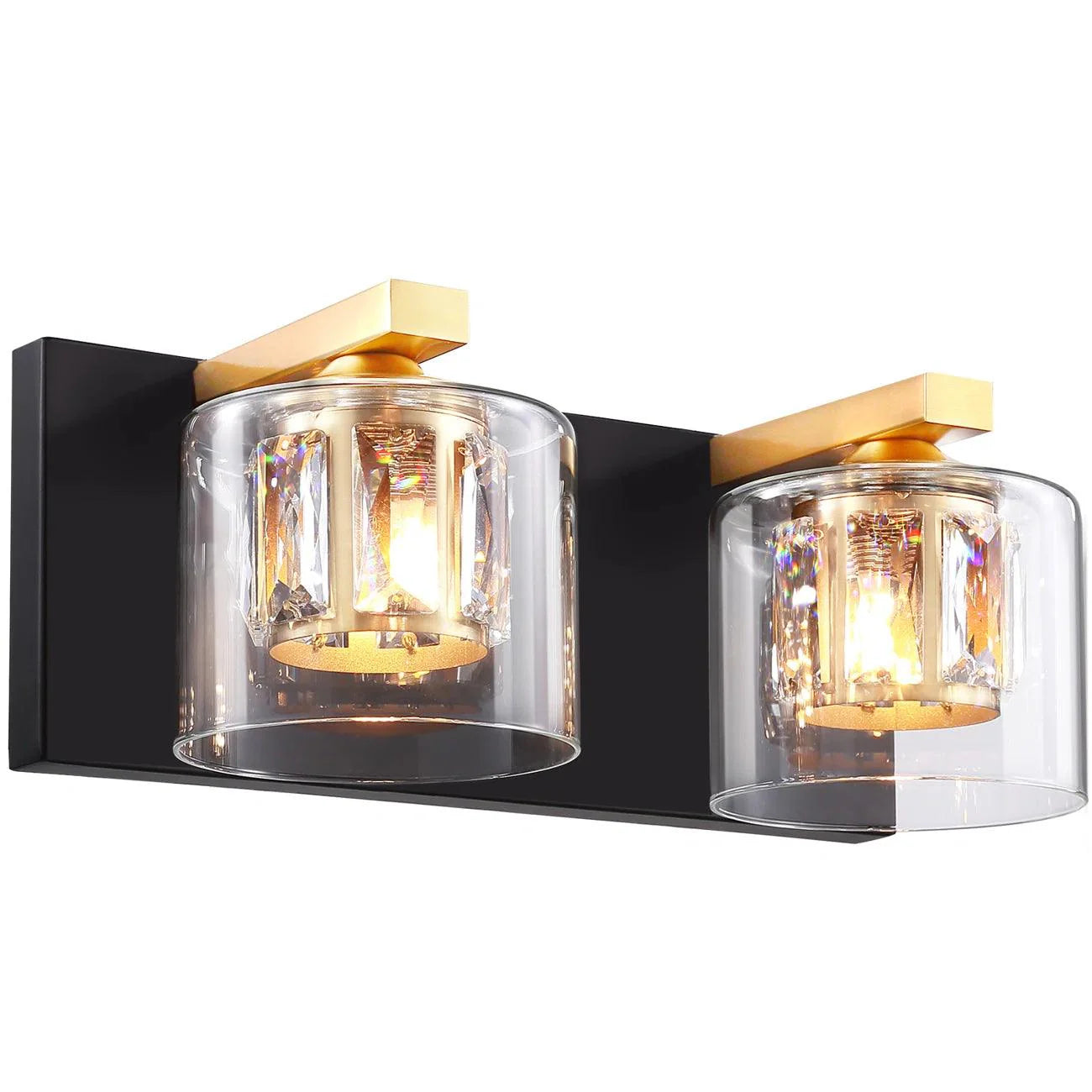 Modern Kolt 2-Light Bathroom Vanity Light