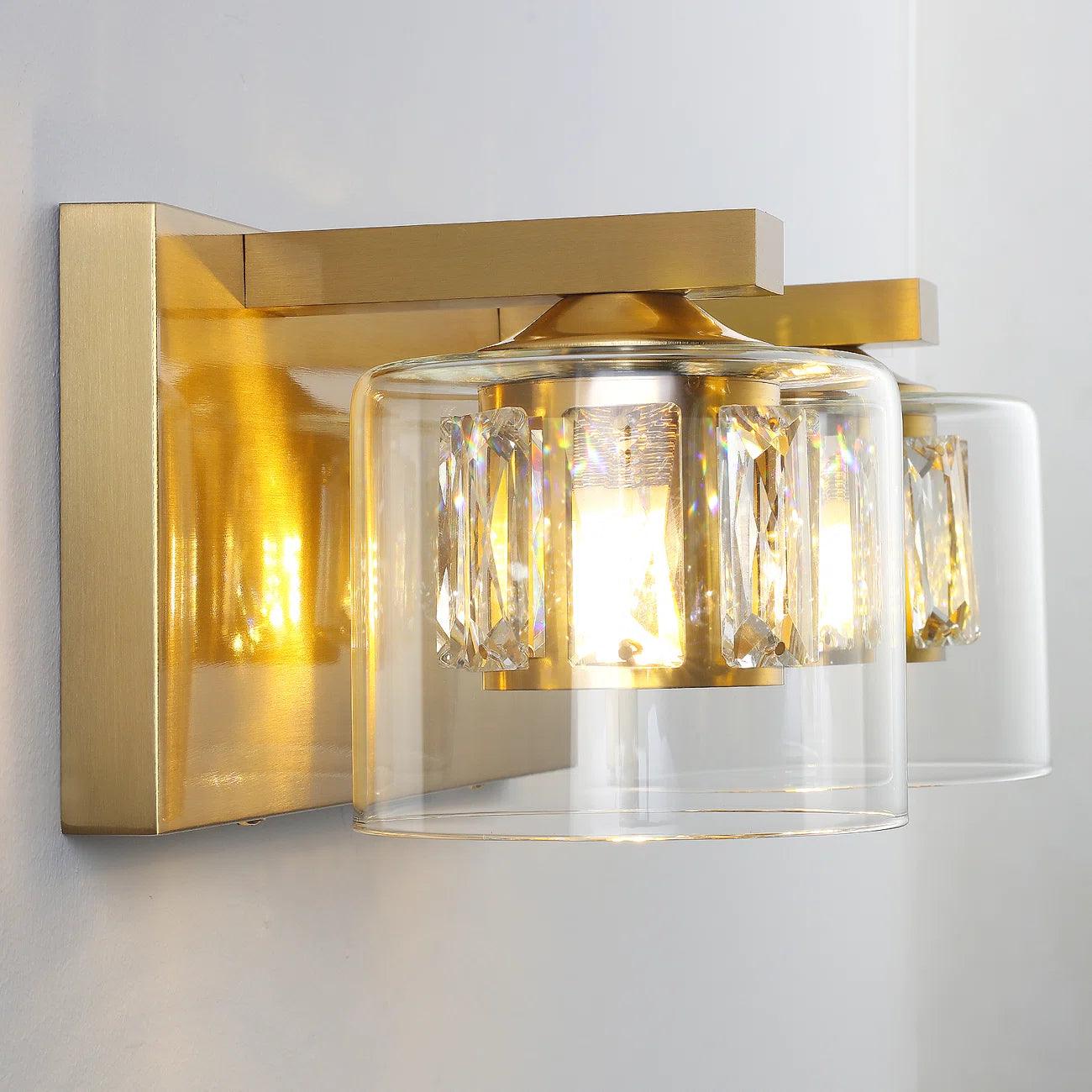 Modern Kolt 2-Light Bathroom Vanity Light