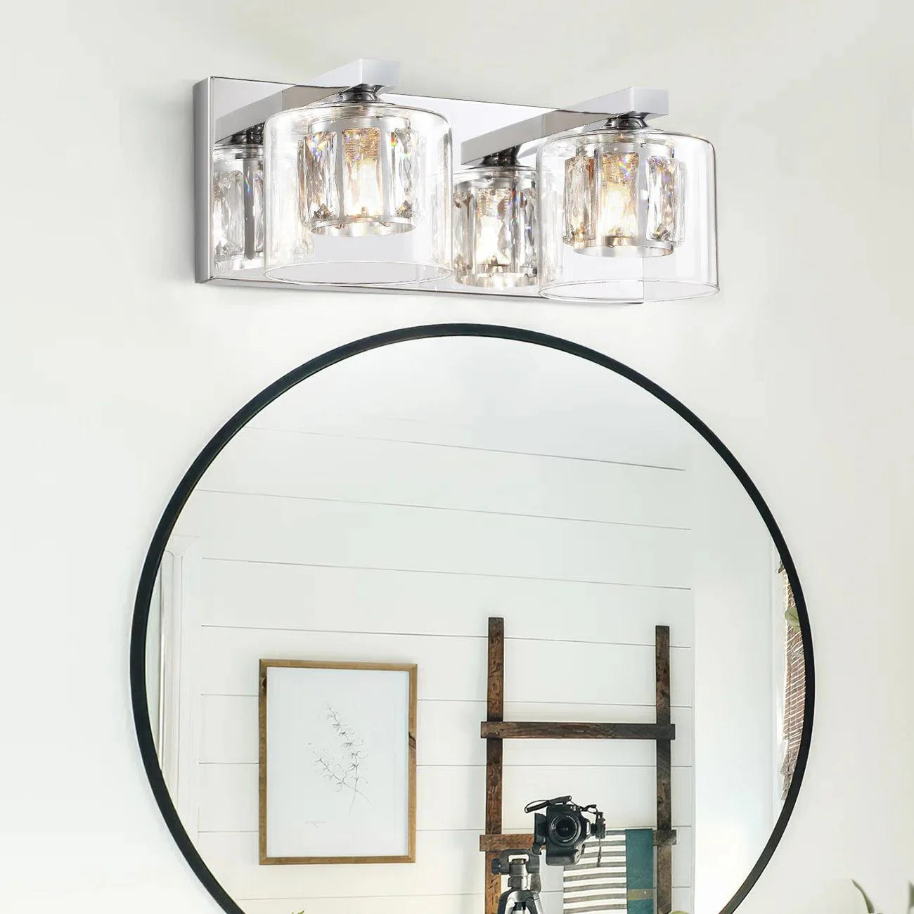 Modern Kolt 2-Light Bathroom Vanity Light
