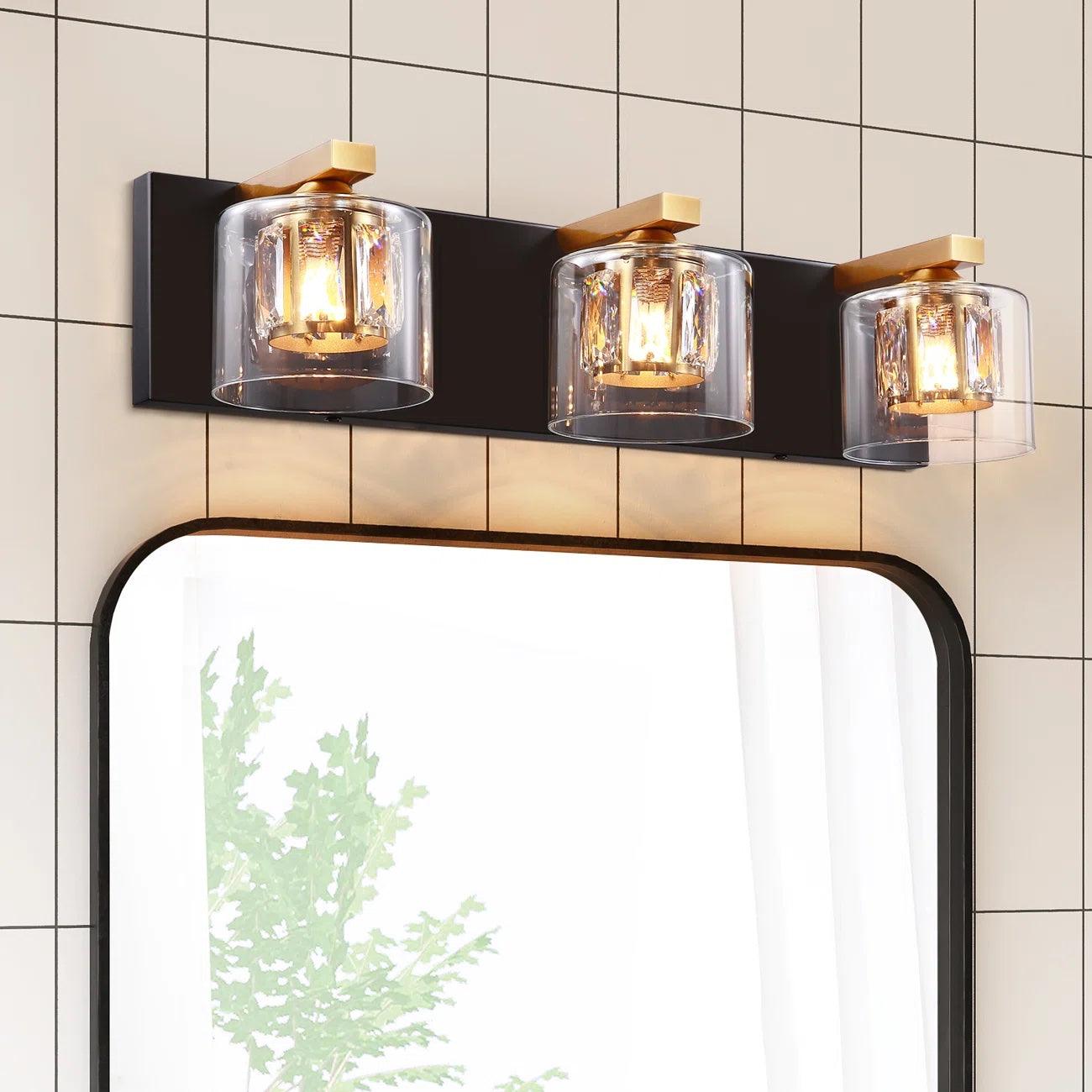 Modern Kolt 3-Light Bathroom Vanity Light