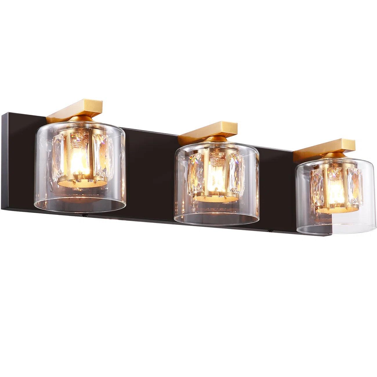 Modern Kolt 3-Light Bathroom Vanity Light