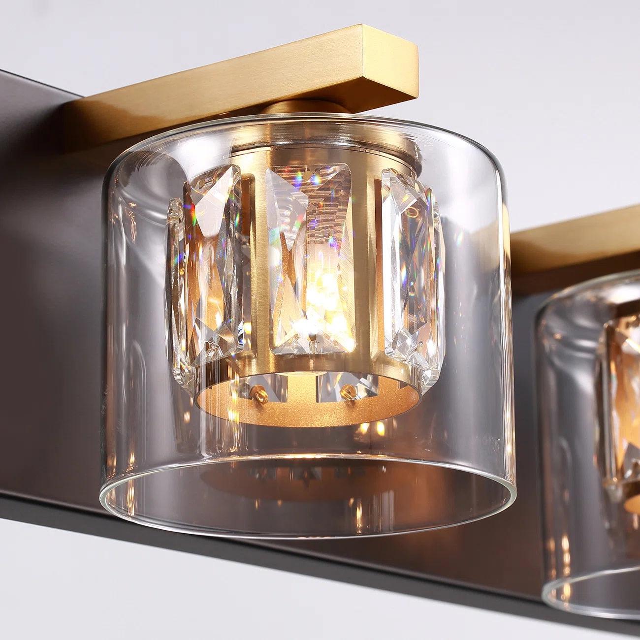 Modern Kolt 3-Light Bathroom Vanity Light