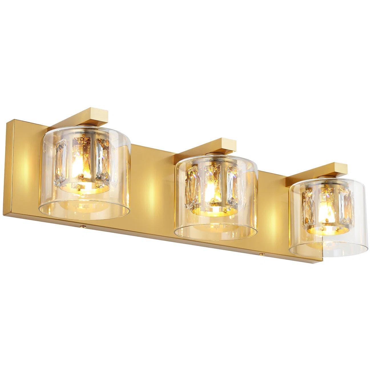Modern Kolt 3-Light Bathroom Vanity Light