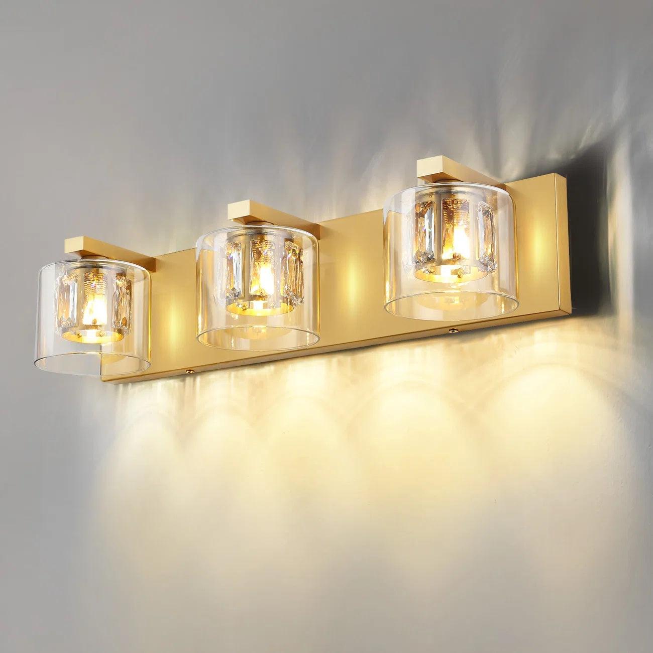 Modern Kolt 3-Light Bathroom Vanity Light