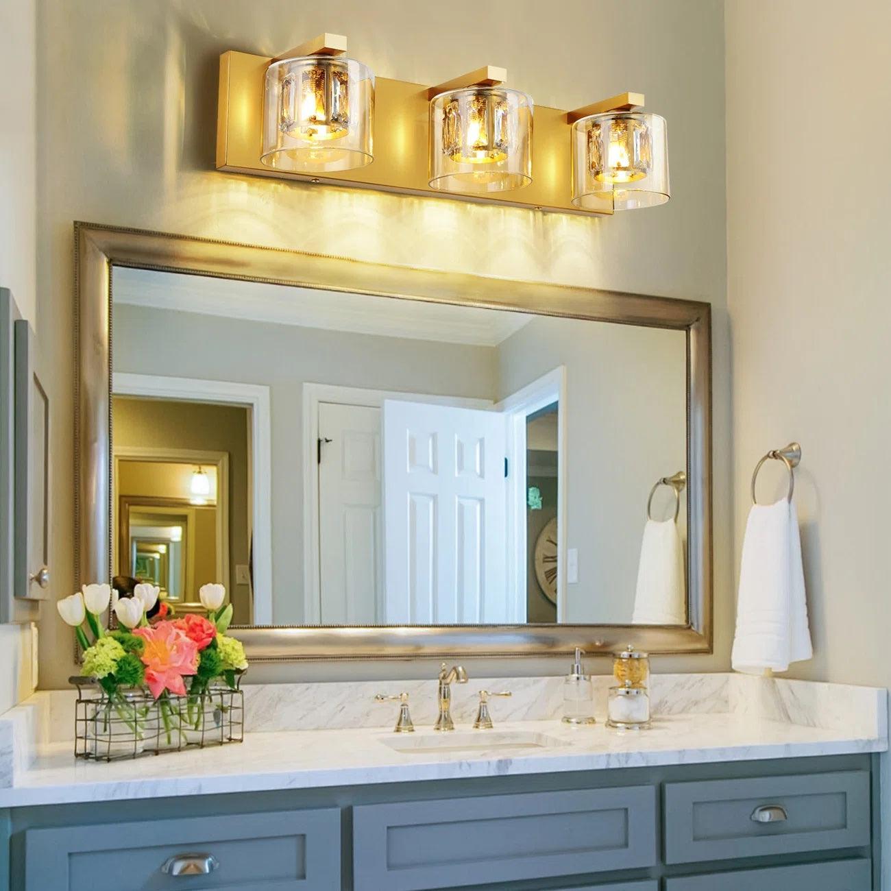 Modern Kolt 3-Light Bathroom Vanity Light