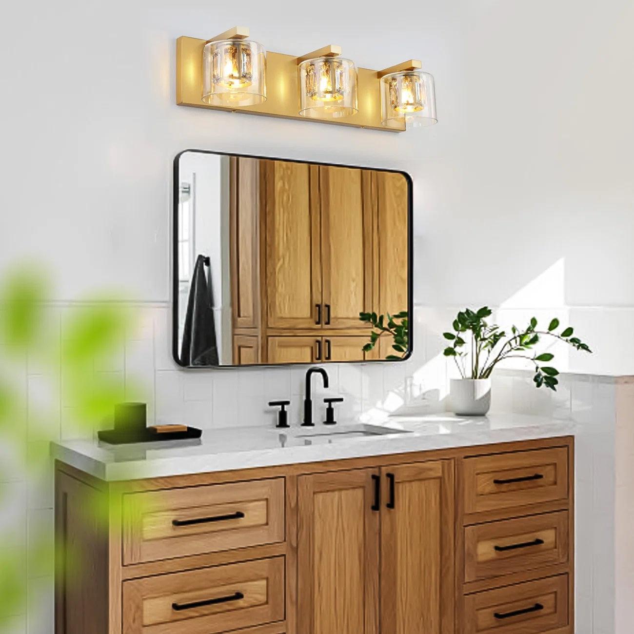 Modern Kolt 3-Light Bathroom Vanity Light