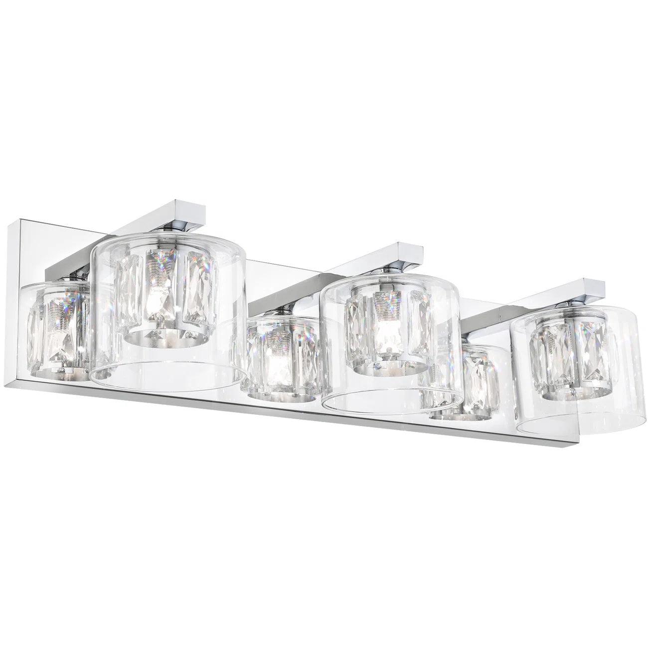 Modern Kolt 3-Light Bathroom Vanity Light