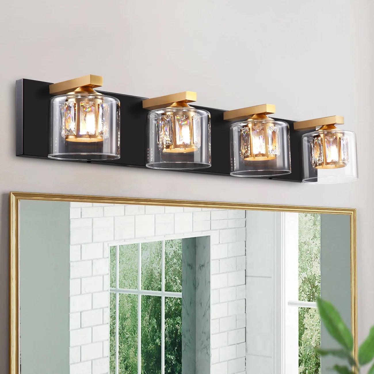 Modern Kolt 4-Light Bathroom Vanity Light