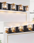 Modern Kolt 4-Light Bathroom Vanity Light