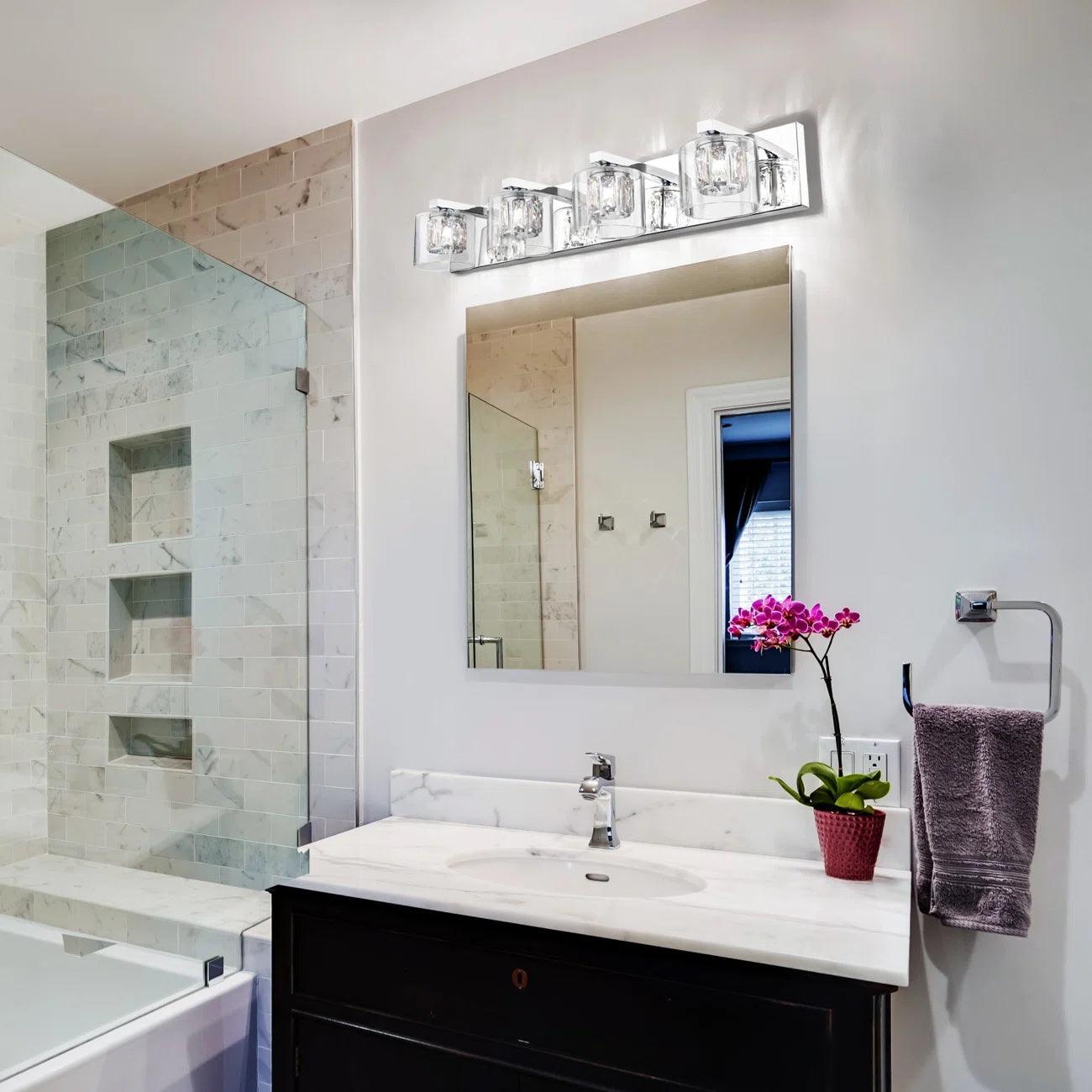 Modern Kolt 4-Light Bathroom Vanity Light