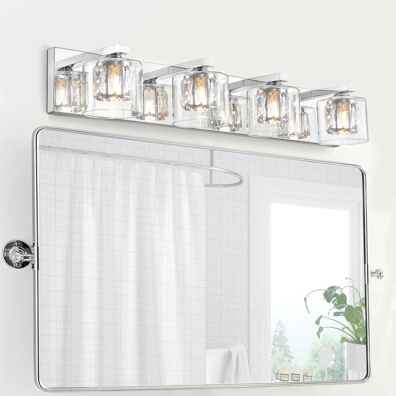 Modern Kolt 4-Light Bathroom Vanity Light