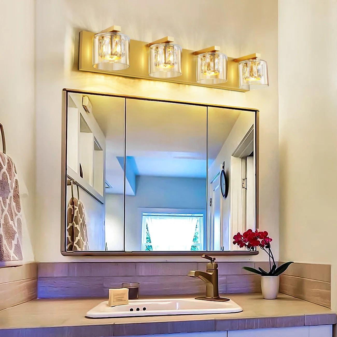 Modern Kolt 4-Light Bathroom Vanity Light