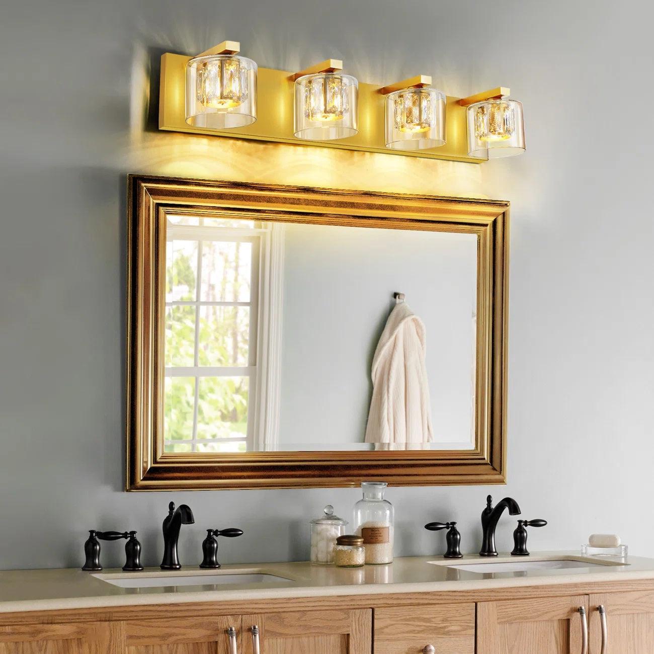 Modern Kolt 4-Light Bathroom Vanity Light