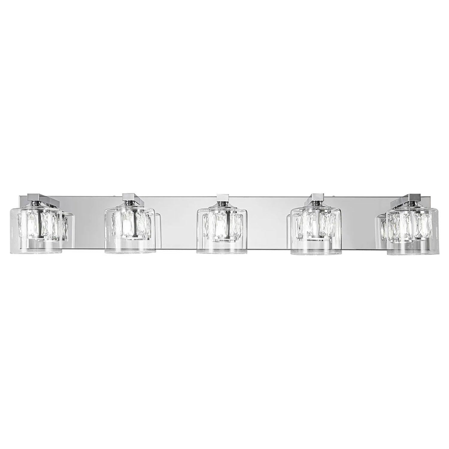 Modern Kolt 5-Light Bathroom Vanity Light
