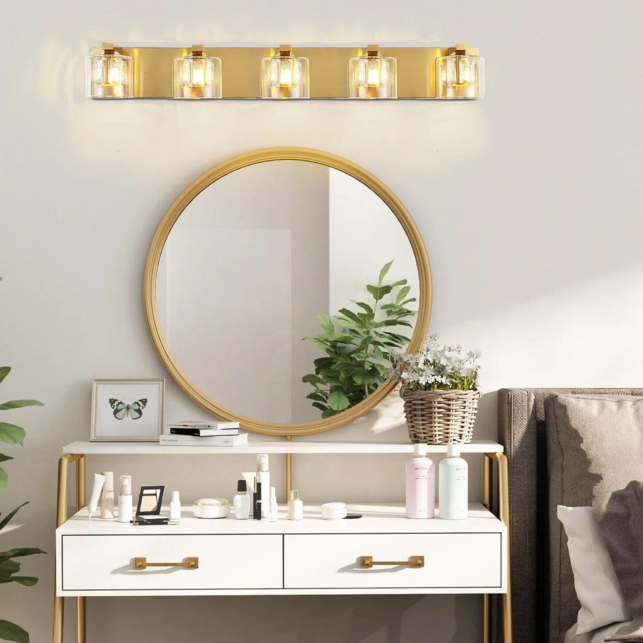Modern Kolt 5-Light Bathroom Vanity Light