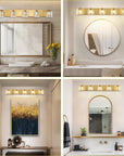 Modern Kolt 5-Light Bathroom Vanity Light