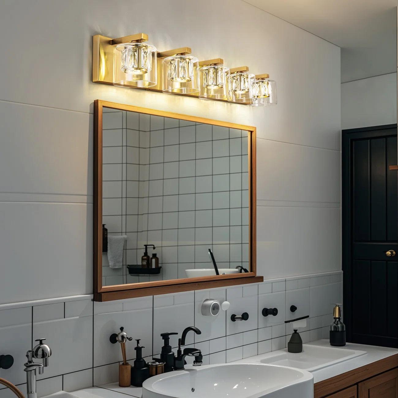 Modern Kolt 5-Light Bathroom Vanity Light