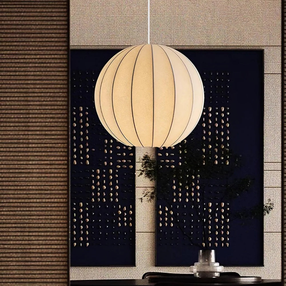 Kenroy Silk Pendant Light Handcrafted Elegance in Soft Glow