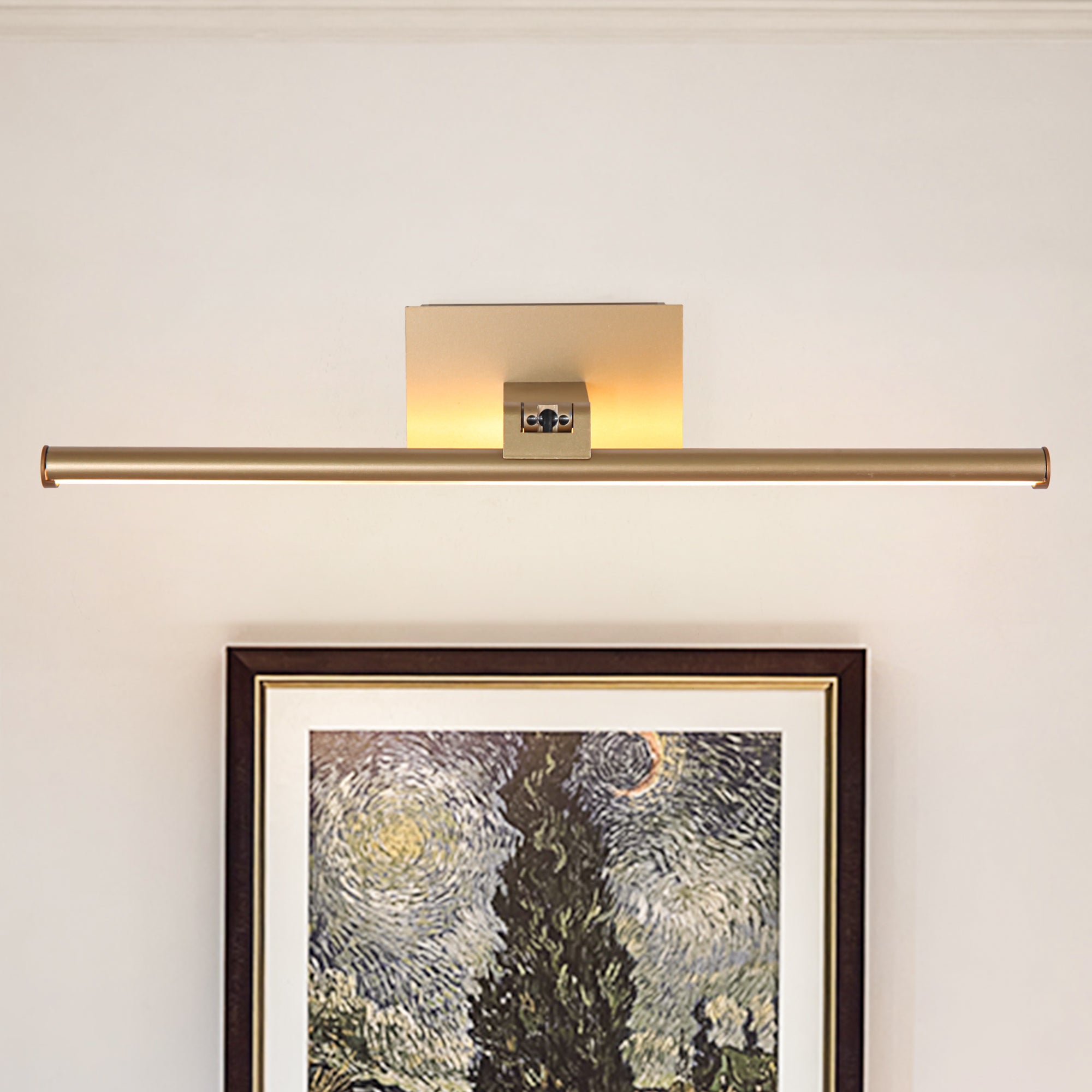 Battery Powered LED Vanity Mirror Light with Remote