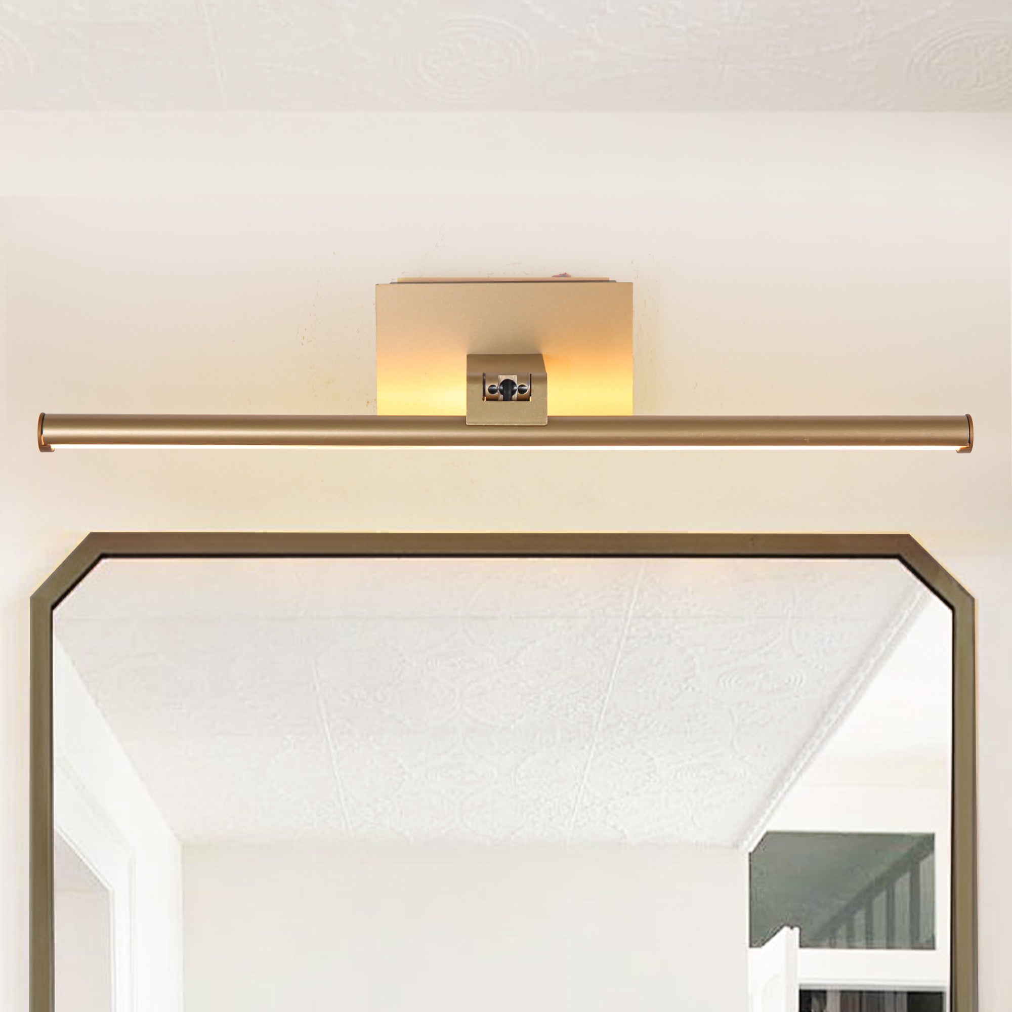 Battery Powered LED Vanity Mirror Light with Remote