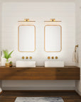 Battery Powered LED Vanity Mirror Light with Remote