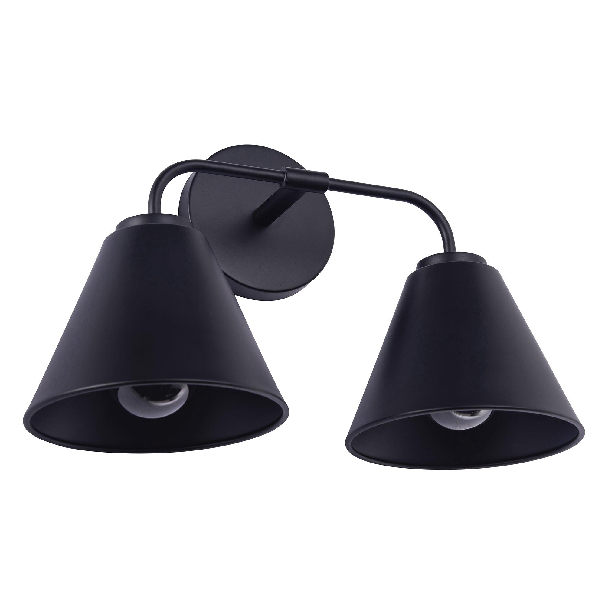 Modern Loft Lantern 2-Light Vanity Light