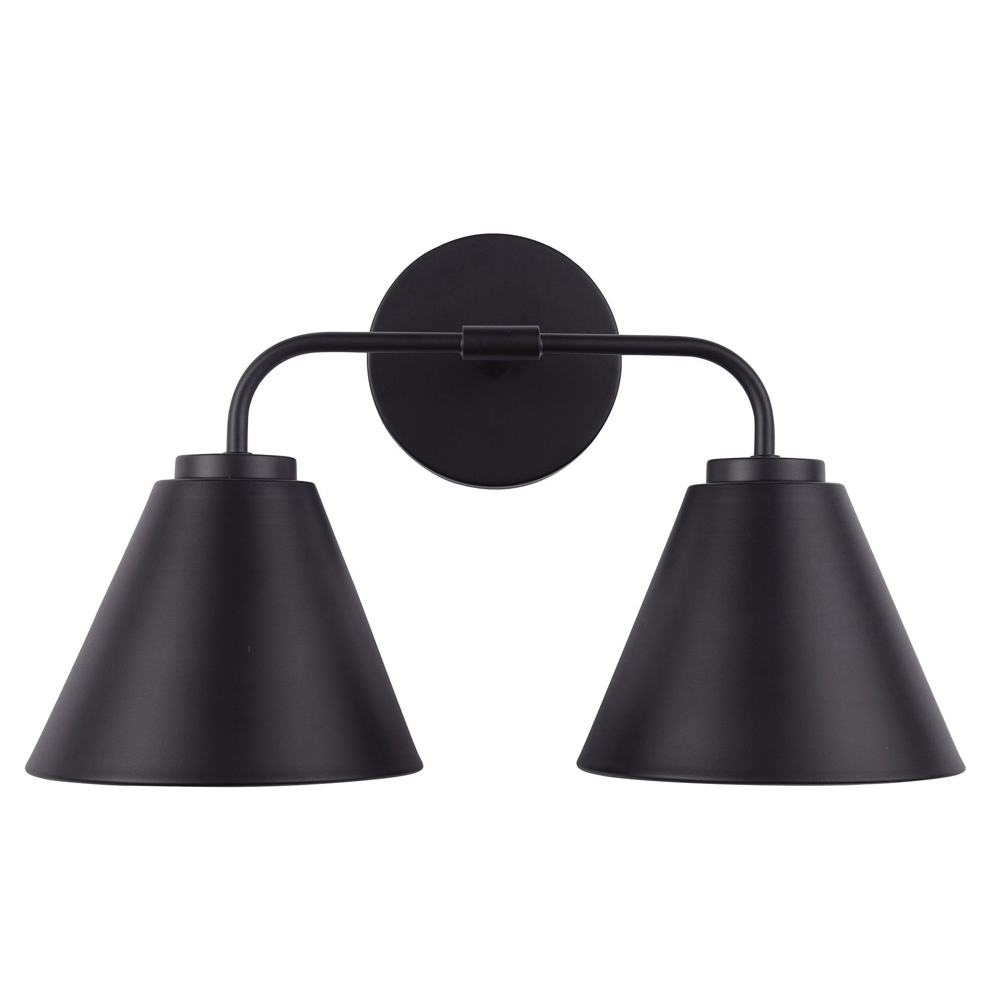Modern Loft Lantern 2-Light Vanity Light