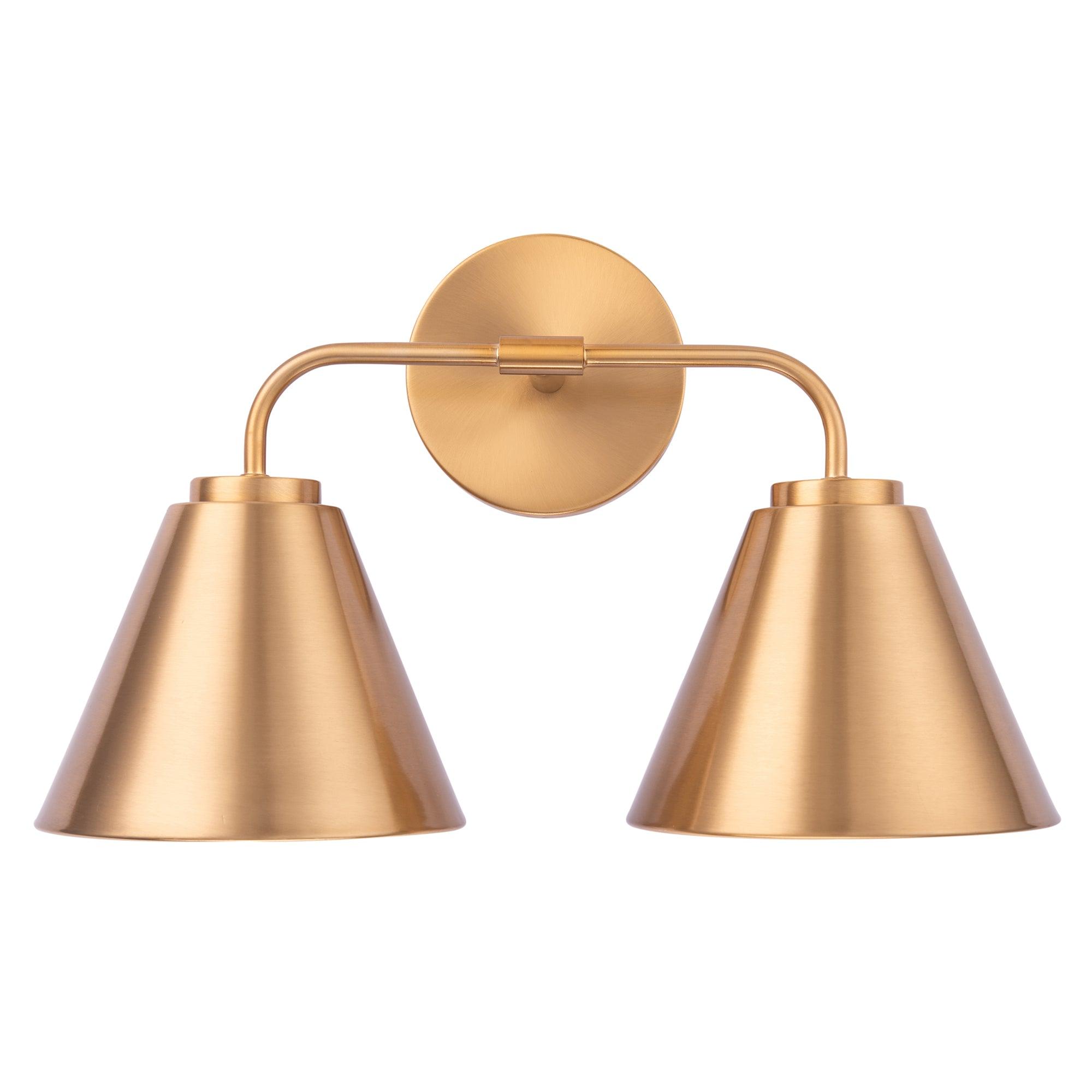 Modern Loft Lantern 2-Light Vanity Light