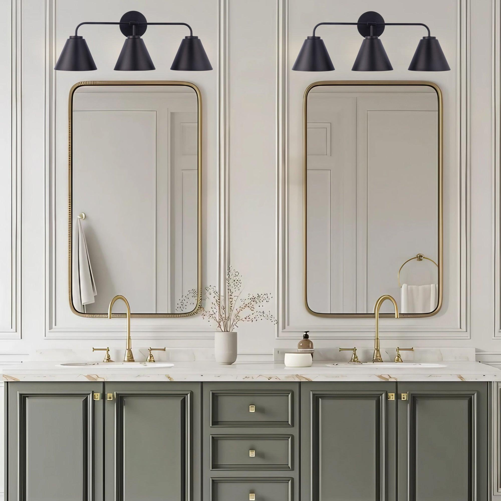 Modern Loft Lantern 3-Light Vanity Light