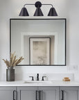 Modern Loft Lantern 3-Light Vanity Light