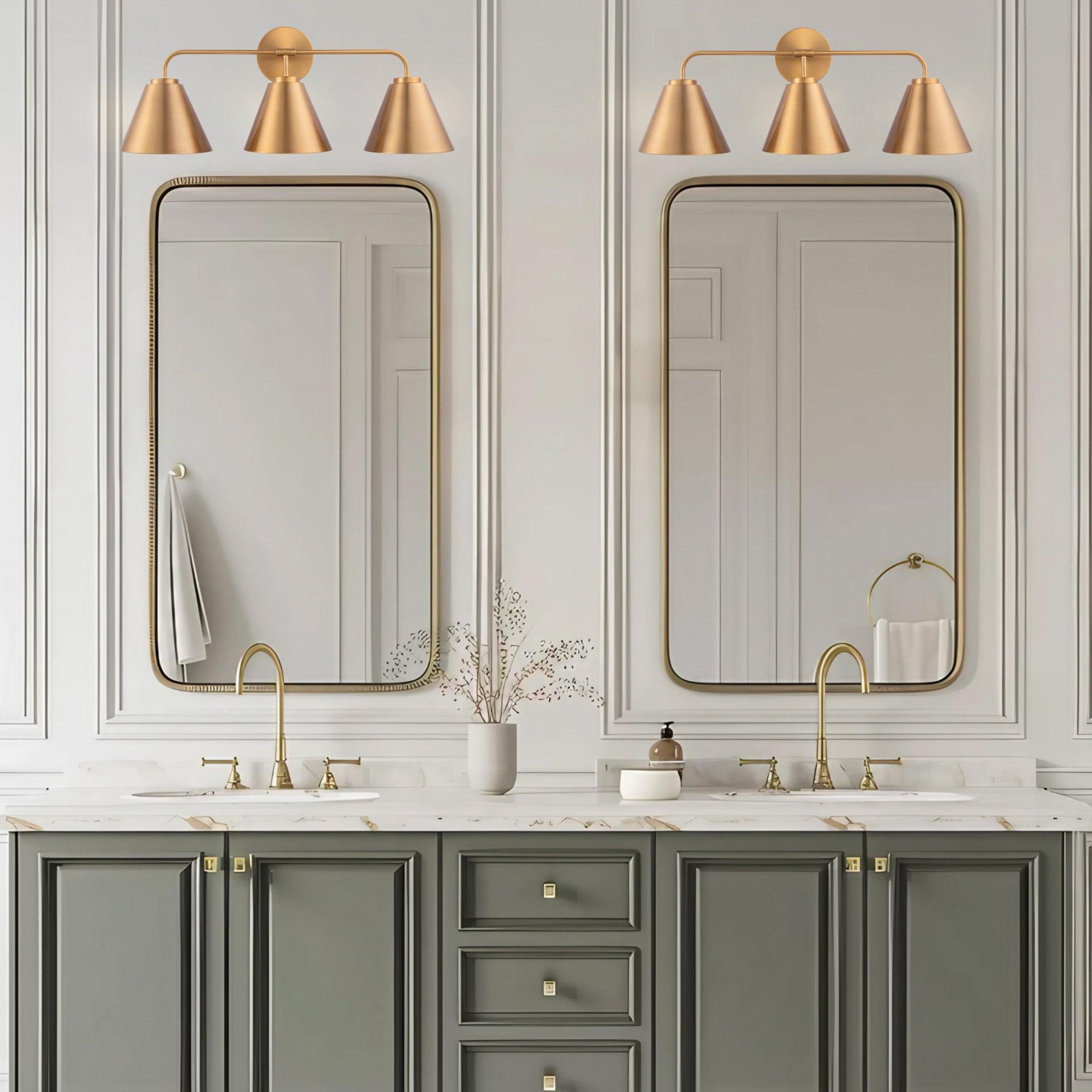 Modern Loft Lantern 3-Light Vanity Light