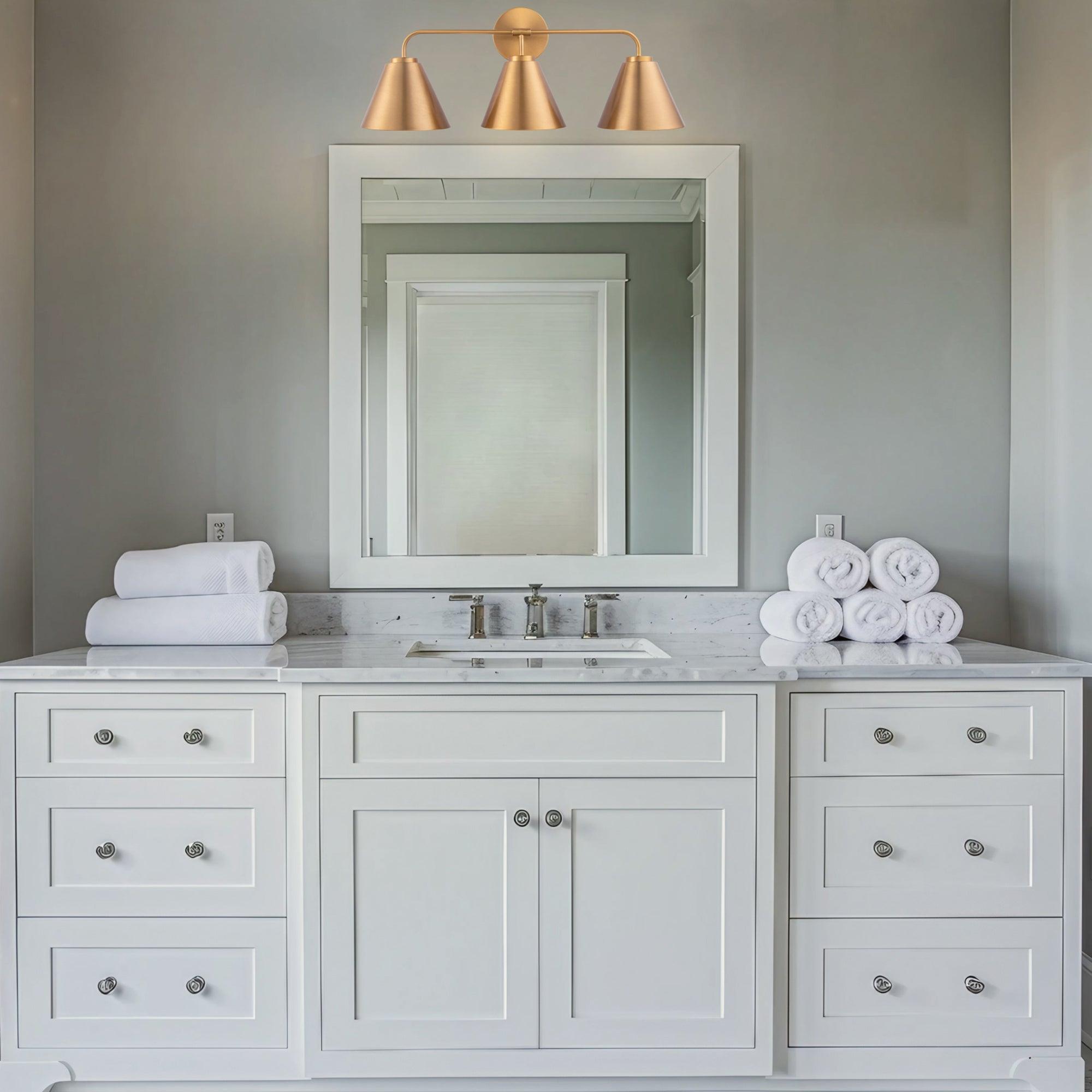 Modern Loft Lantern 3-Light Vanity Light