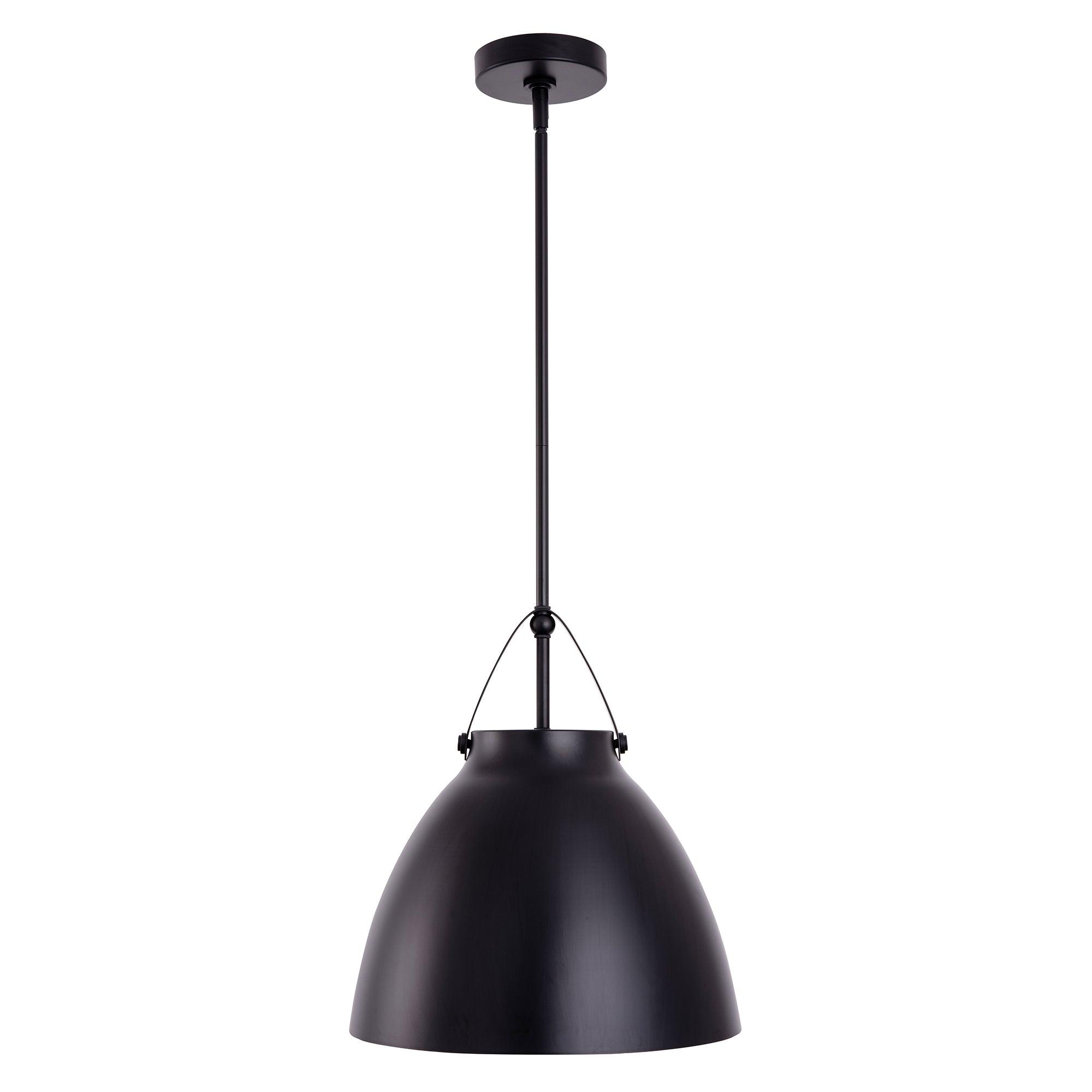 Modern Metal 1-Light Dimmable Pendant Light