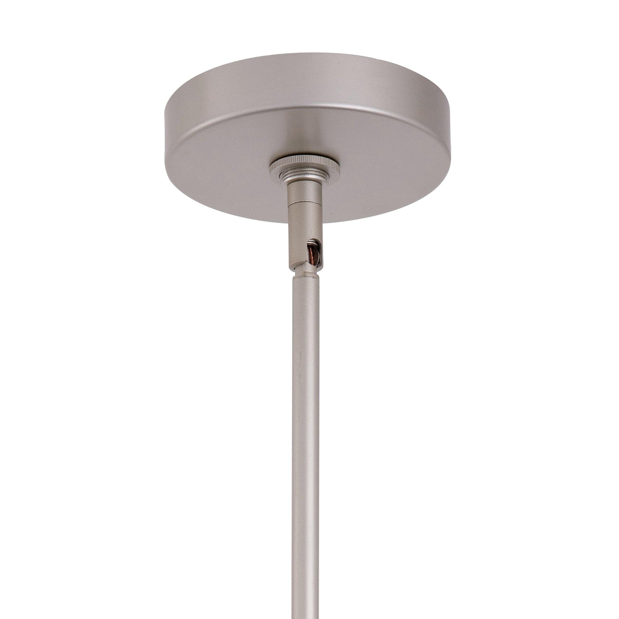 Modern Metal 1-Light Dimmable Pendant Light