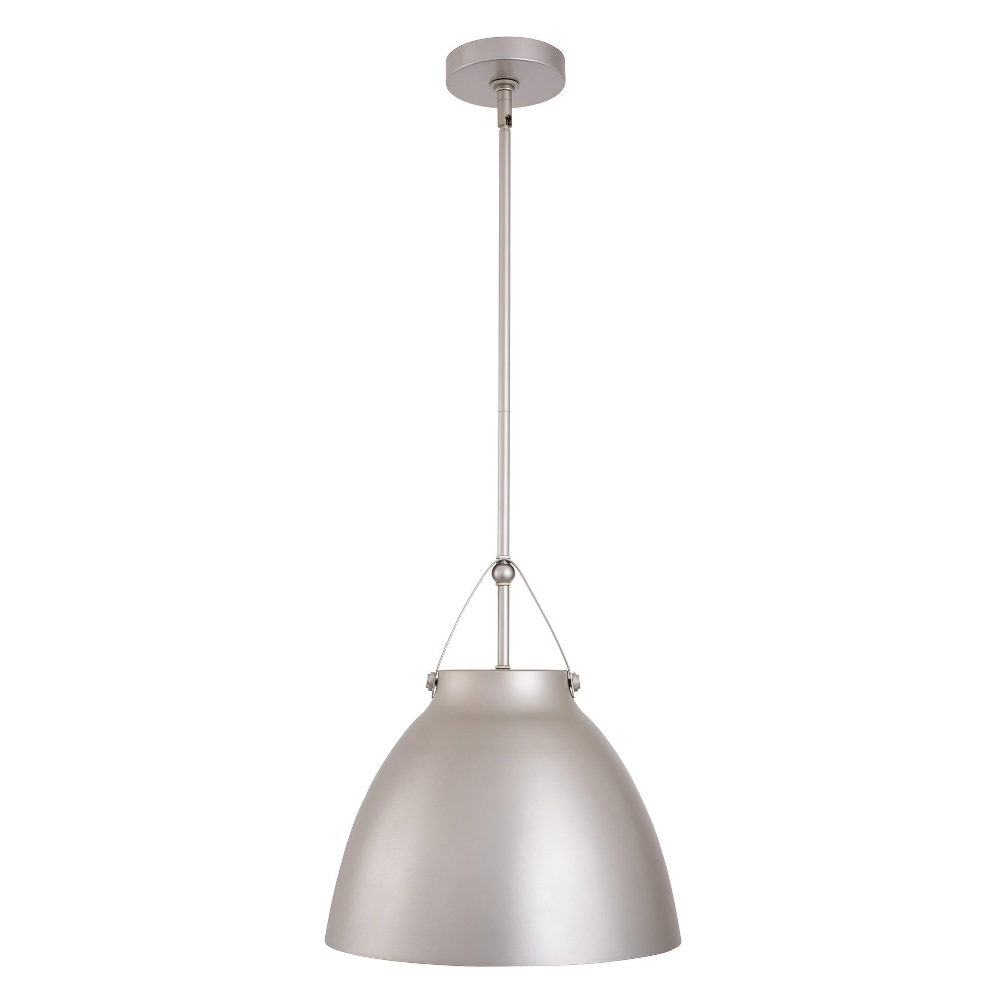 Modern Metal 1-Light Dimmable Pendant Light