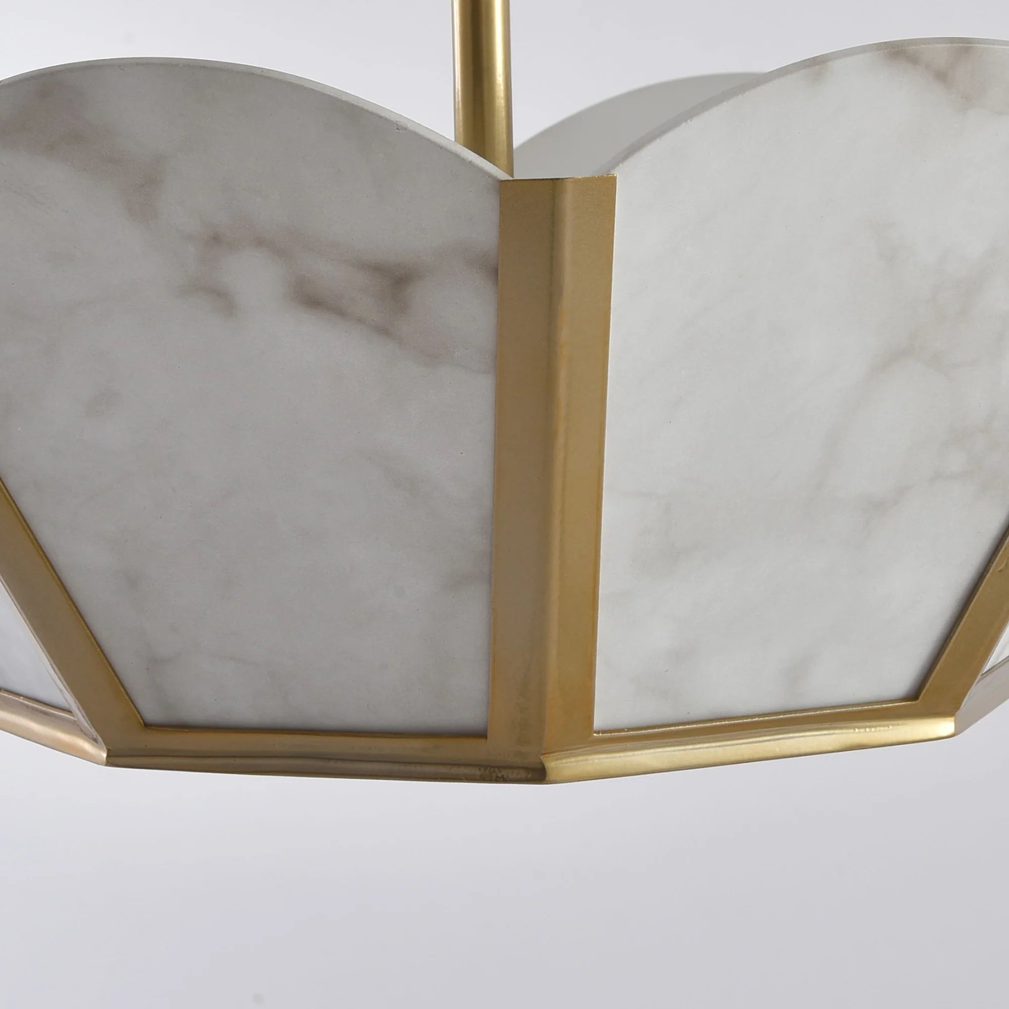 15" Lena 3-Light Semi-Flush Mount Ceiling Light