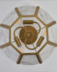 15" Lena 3-Light Semi-Flush Mount Ceiling Light