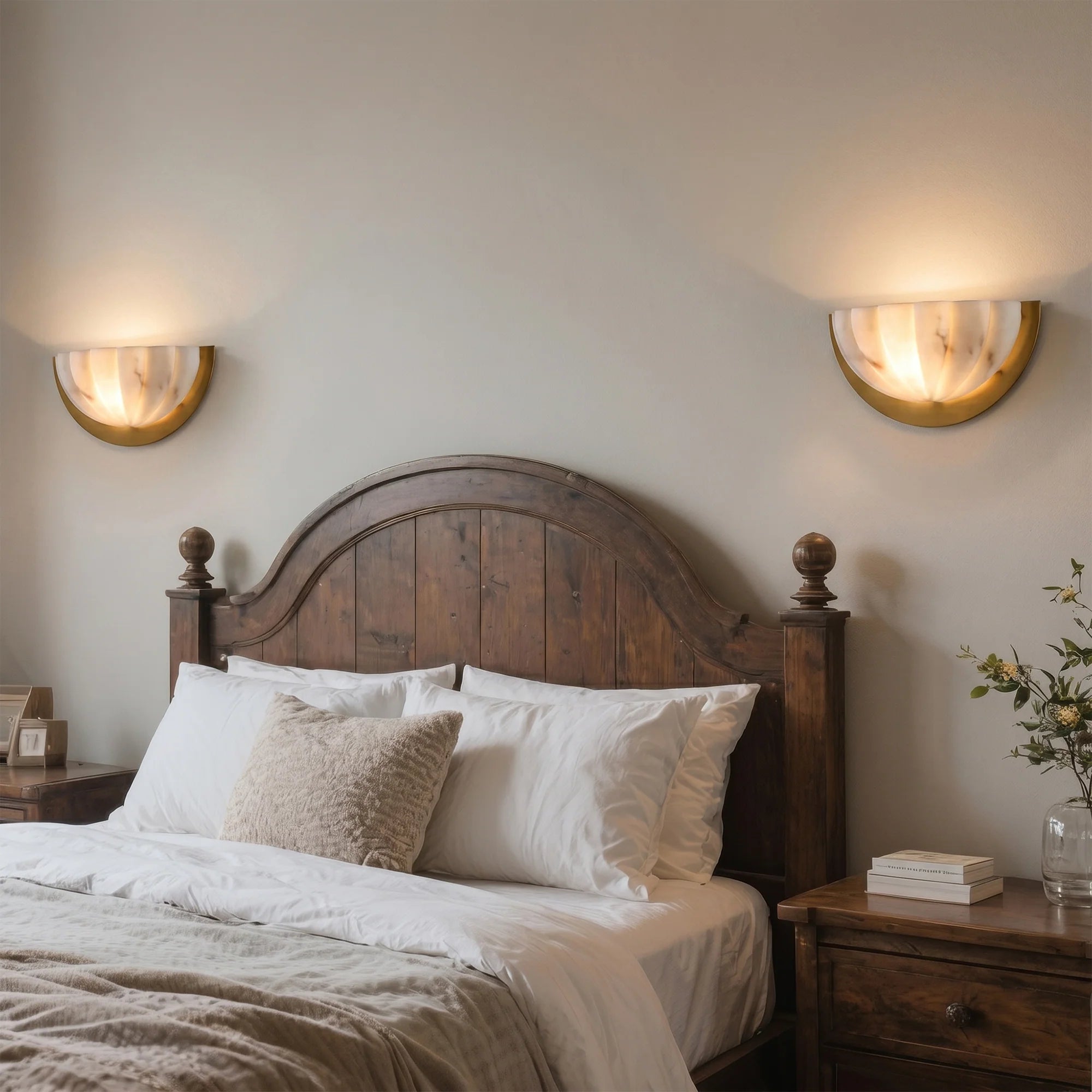 12" Mavis Golden Wall Sconce