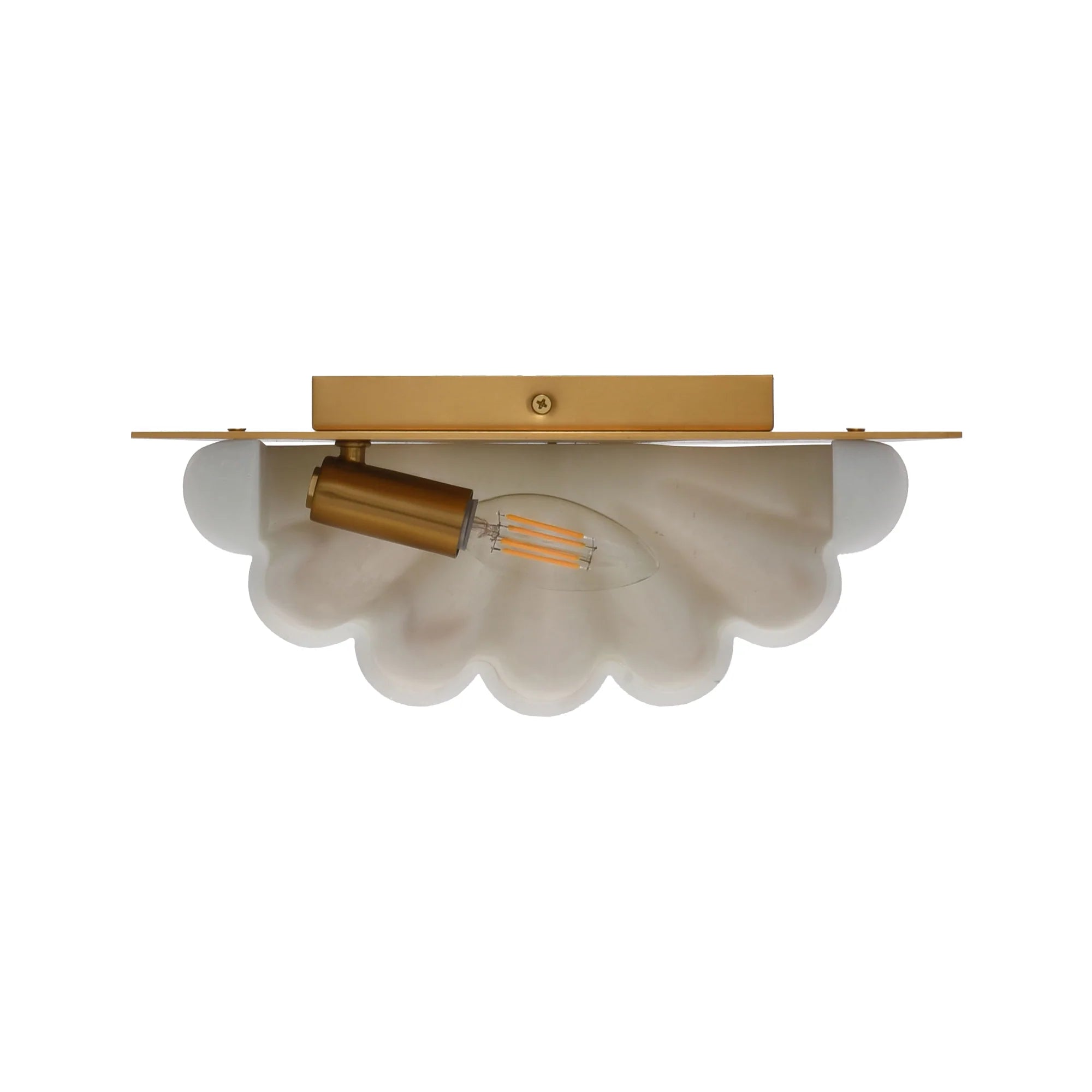 12" Mavis Golden Wall Sconce