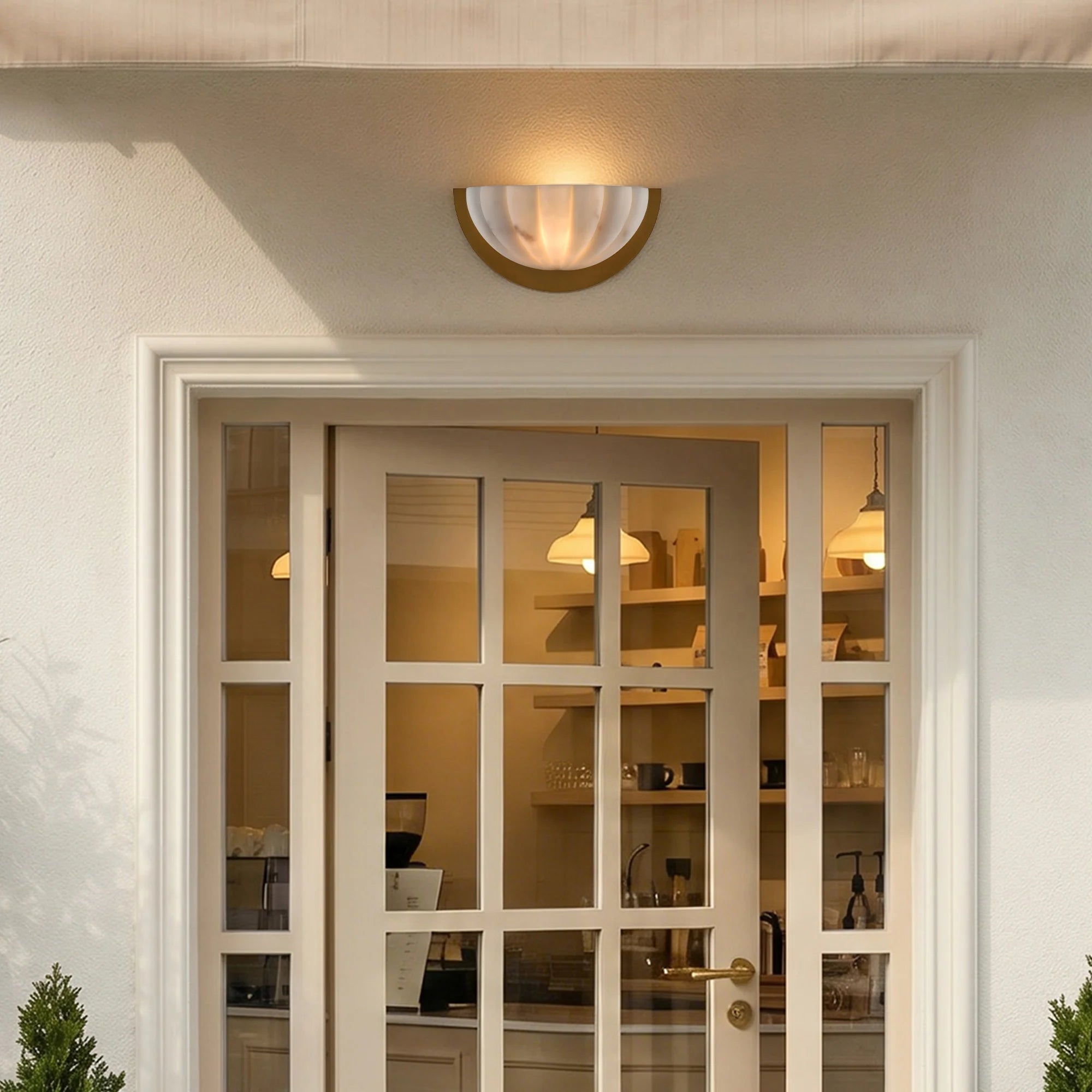 12" Mavis Golden Wall Sconce
