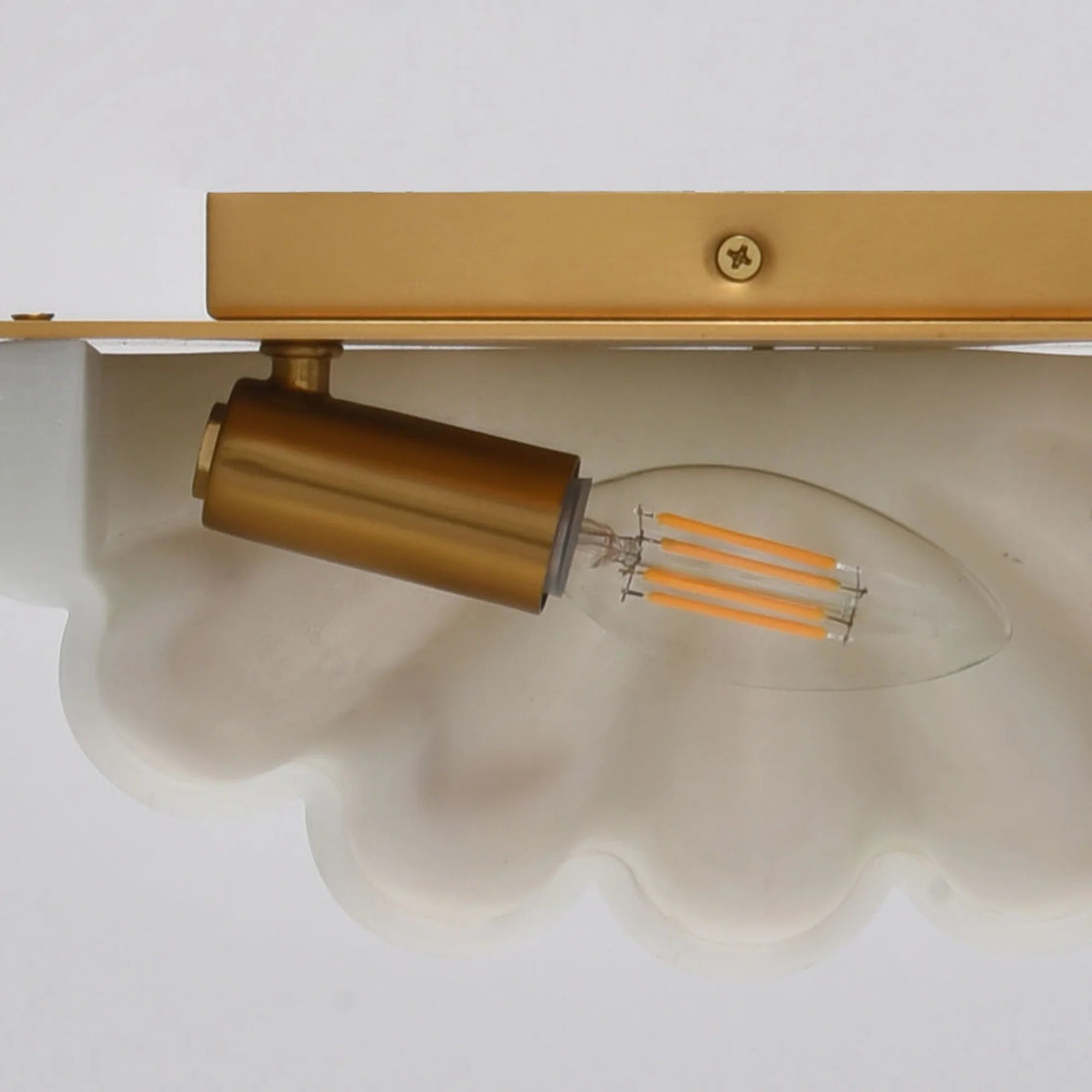 12" Mavis Golden Wall Sconce
