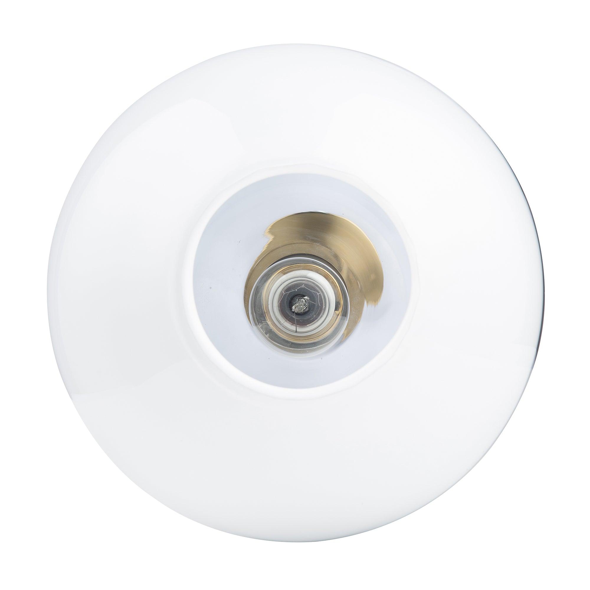 Pheobe Modern Handblown Glass 1-Light Pendant Light