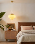 Phyllis Gold Brass 3-Light Island Pendant Light