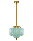 Phyllis Gold Brass 3-Light Island Pendant Light