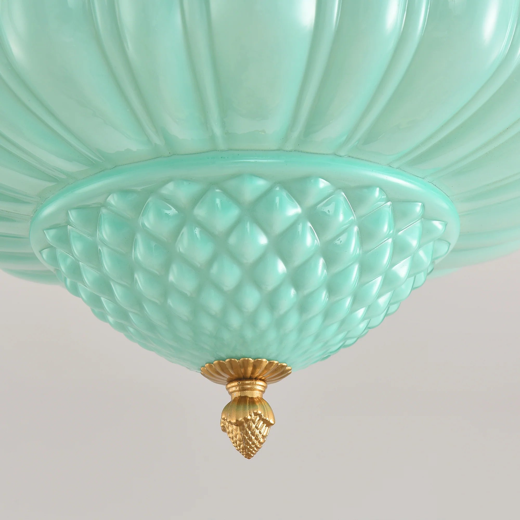 Phyllis Gold Brass 3-Light Island Pendant Light