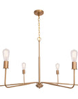 Radiant Industrial Traditional 6-Light Dimmable Chandelier
