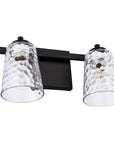 Radiance Modern 2-Light Brushed Nickel Dimmable Vanity Light